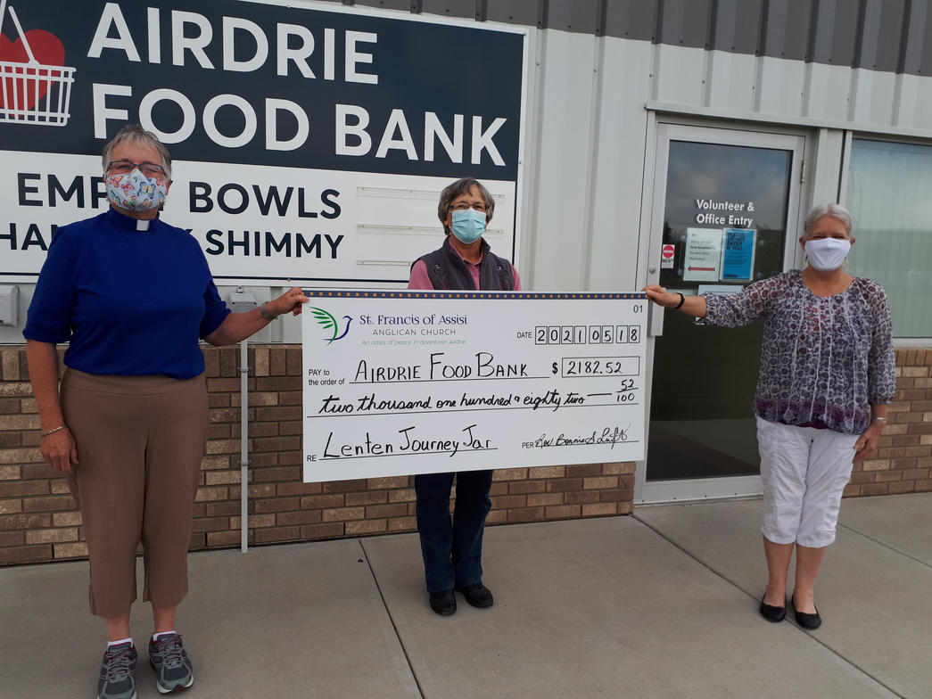 Airdrie Food Bank Missions Ministry St. Francis of Assisi Anglican